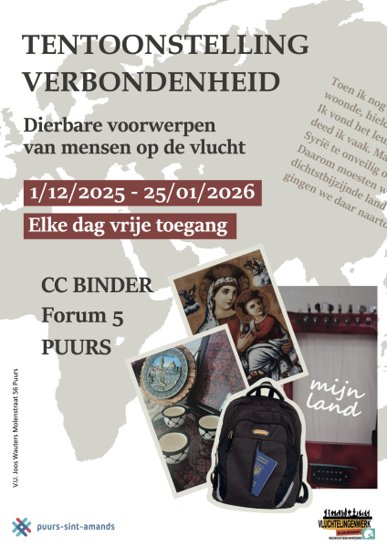 Affiche A3 02 Tentoonstelling Verbondenheid