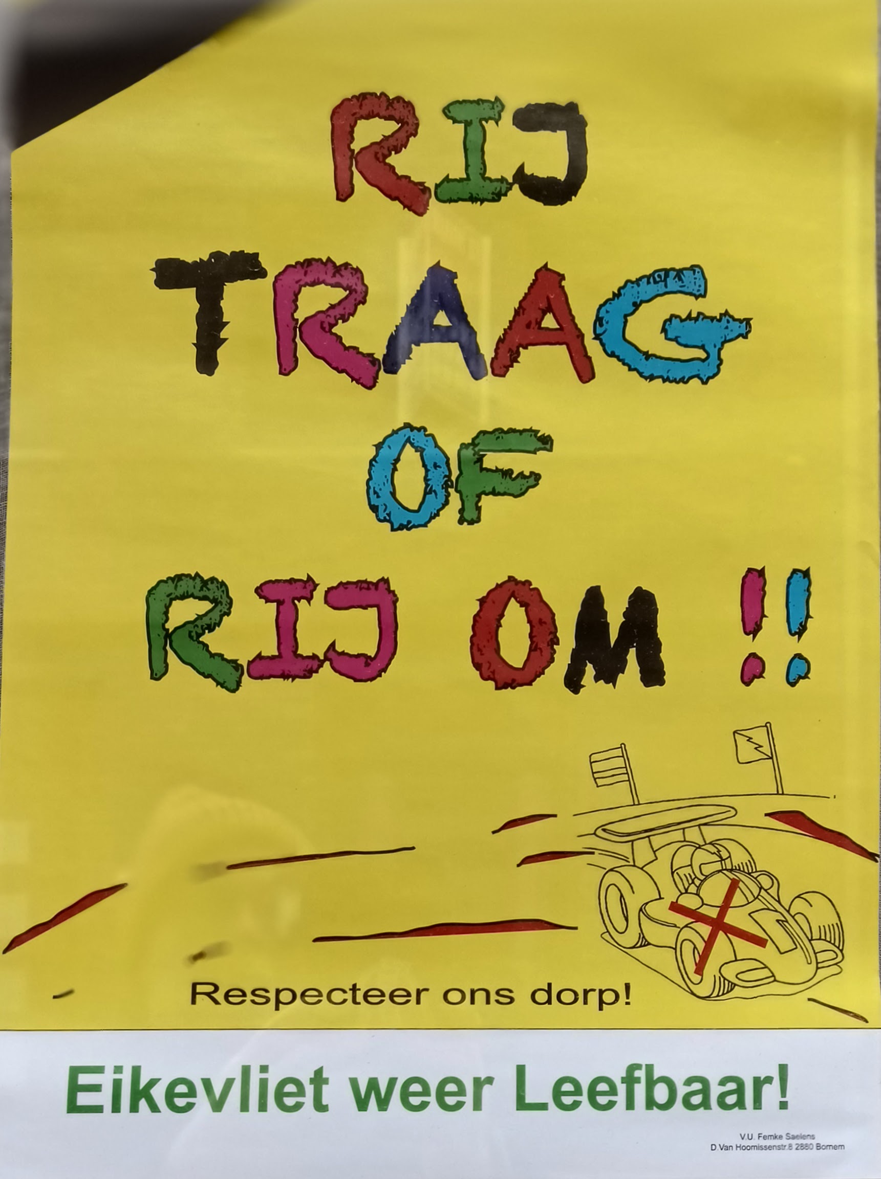 Deelgemeenten Weert en Eikevliet worden (soms) overspoeld door sluipverkeer.